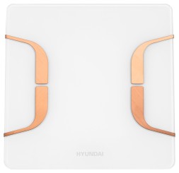 Весы напольные электронные Hyundai H-BS03871 макс.180кг белый