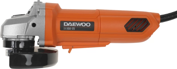 Углошлифовальная машина Daewoo DAG 650-125 650Вт 11000об/мин рез.шпин.:M14 d=125мм
