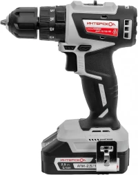 Дрель-шуруповерт Интерскол ДАУ-10/18В аккум. патрон:быстрозажимной (кейс в комплекте) (769.2.2.45)