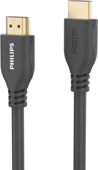 Кабель аудио-видео Philips 8K 60 Гц Ultra HD HDMI (m)/HDMI (m) 5м. позолоч.конт. серый (SWV7150/56)
