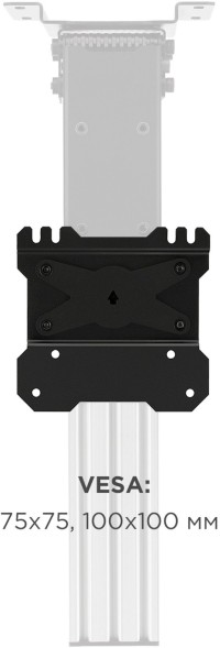 Кронштейн для телевизора Onkron CR1S черный 10&amp;quot;-40&amp;quot; макс.30кг потолочный поворот и наклон