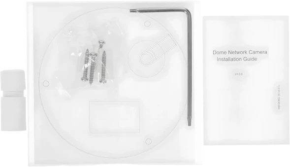 Камера видеонаблюдения IP Dahua DH-IPC-HDPW1230R1P-0280B-S5 2.8-2.8мм цв. корп.:белый