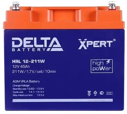 Батарея для ИБП Ippon HRL12-211W Delta Xpert 12В 45Ач