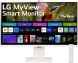 Монитор LG 31.5&amp;quot; MyView 32SR85U-W белый IPS LED 16:9 HDMI M/M Cam матовая HAS 400cd 178гр/178гр 3840x2160 60Hz 4K USB 7.7кг