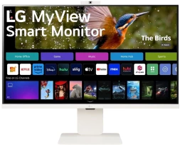 Монитор LG 31.5&amp;quot; MyView 32SR85U-W белый IPS LED 16:9 HDMI M/M Cam матовая HAS 400cd 178гр/178гр 3840x2160 60Hz 4K USB 7.7кг
