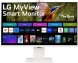 Монитор LG 31.5&amp;quot; MyView 32SR85U-W белый IPS LED 16:9 HDMI M/M Cam матовая HAS 400cd 178гр/178гр 3840x2160 60Hz 4K USB 7.7кг