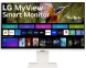 Монитор LG 31.5&amp;quot; MyView 32SR85U-W белый IPS LED 16:9 HDMI M/M Cam матовая HAS 400cd 178гр/178гр 3840x2160 60Hz 4K USB 7.7кг