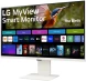 Монитор LG 31.5&amp;quot; MyView 32SR85U-W белый IPS LED 16:9 HDMI M/M Cam матовая HAS 400cd 178гр/178гр 3840x2160 60Hz 4K USB 7.7кг