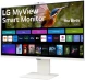 Монитор LG 31.5&amp;quot; MyView 32SR85U-W белый IPS LED 16:9 HDMI M/M Cam матовая HAS 400cd 178гр/178гр 3840x2160 60Hz 4K USB 7.7кг