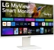 Монитор LG 31.5&amp;quot; MyView 32SR85U-W белый IPS LED 16:9 HDMI M/M Cam матовая HAS 400cd 178гр/178гр 3840x2160 60Hz 4K USB 7.7кг