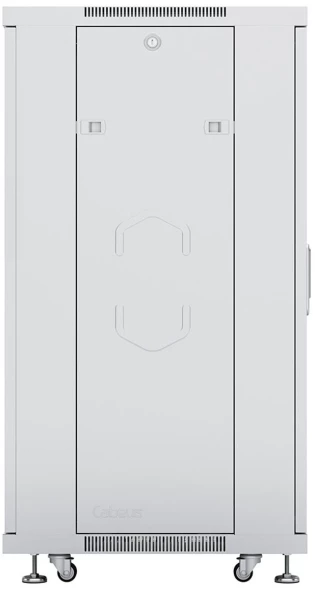 Шкаф коммутационный Cabeus (SH-05C-18U60/80) напольный 18U 600x800мм пер.дв.стекл металл 800кг серый 700мм 57.2кг 220град. 988мм IP20 сталь