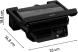 Электрогриль Tefal GC7P0810 2000Вт черный/серебристый