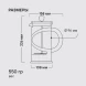Френч-пресс Rondell Crystal Grey RDS-840 1л серый