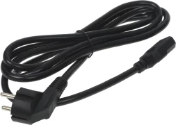 Шнур питания ITK PC-C13D-2M C13-Schuko проводник.:3x1.5мм2 2м 230В 10А черный