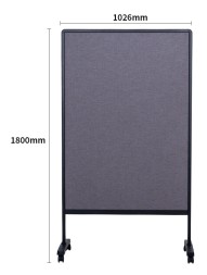 Доска стеклянная Deli 50060 146.4х102.6см алюминиевая рама стекло на роликах