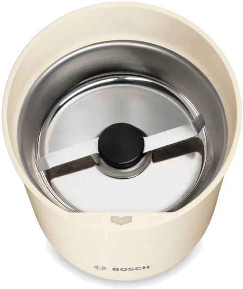 Кофемолка Bosch TSM6A017C 180Вт сист.помол.:ротац.нож вместим.:75гр бежевый