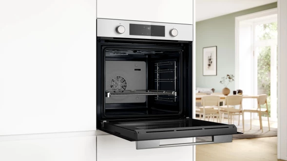 Духовой шкаф Электрический Bosch Serie 4 HUA736EV0T белый
