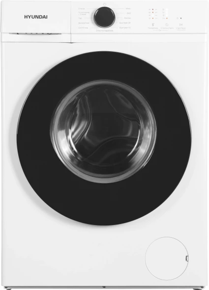 Стиральная машина Hyundai WME6212 класс: A загр.фронтальная макс.:6кг белый инвертер