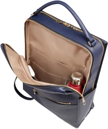 Рюкзак женский Piquadro Patricia CA6839W140BM/BLU темно-синий натур.кожа