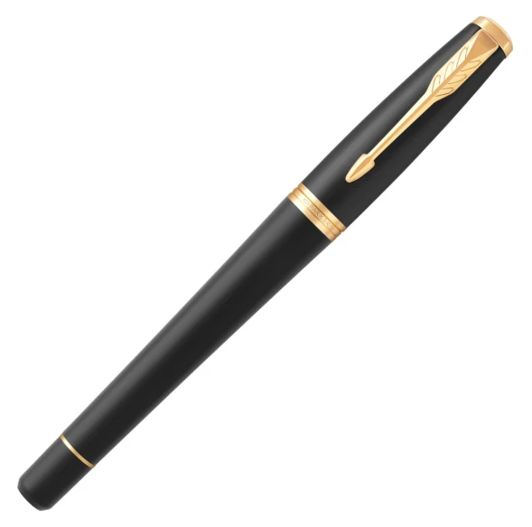 Ручка перьев. Parker Urban Core F309 (1931593) Muted Black GT F сталь нержавеющая подар.кор.