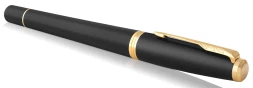 Ручка перьев. Parker Urban Core F309 (1931593) Muted Black GT F сталь нержавеющая подар.кор.