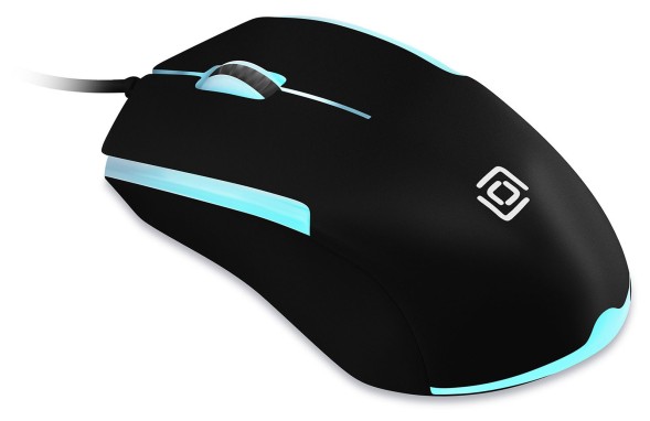 Мышь Оклик 245M черный оптическая (1000dpi) USB (3but)