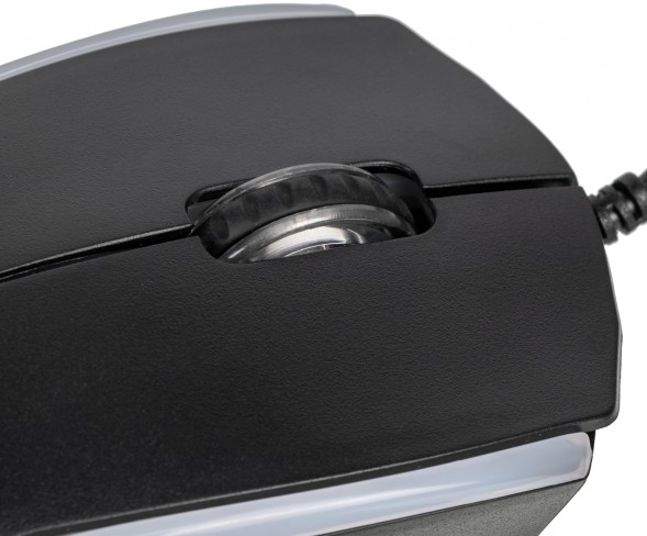 Мышь Оклик 245M черный оптическая (1000dpi) USB (3but)