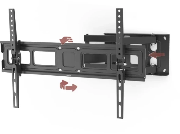 Кронштейн для телевизора Hama 00220831 черный 32&amp;quot;-84&amp;quot; макс.50кг настенный поворотно-выдвижной и наклонный