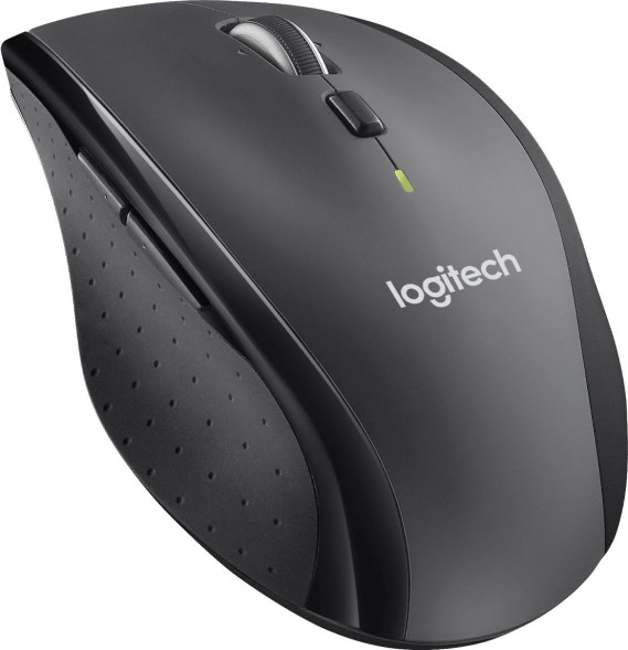 Мышь Logitech M705 серый/черный оптическая (1000dpi) беспроводная USB для ноутбука (5but)