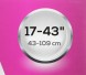 Кронштейн для телевизора Ultramounts UM899 черный 23&amp;quot;-43&amp;quot; макс.20кг настенный поворотно-выдвижной и наклонный