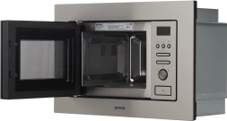 Микроволновая печь Gorenje BM201AM1X 20л. 800Вт нержавеющая сталь/черный (встраиваемая)