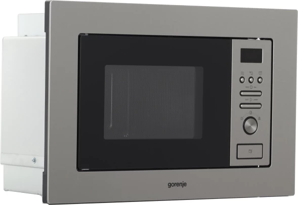 Микроволновая печь Gorenje BM201AM1X 20л. 800Вт нержавеющая сталь/черный (встраиваемая)