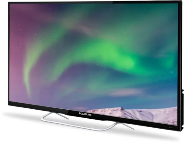 Телевизор LED PolarLine 32&amp;quot; 32PL54TC-SM черный/серебристый HD 60Hz DVB-T DVB-T2 DVB-C USB WiFi Smart TV (RUS)