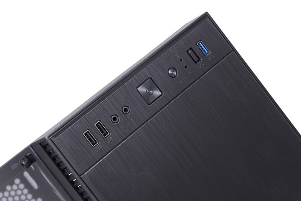 Корпус Accord 3407 черный без БП ATX 8x120mm 2xUSB2.0 1xUSB3.0 audio bott PSU