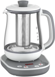 Чайник электрический Tefal BJ551B10 1.5л. 1430Вт белый корпус: стекло/пластик (7211004581)