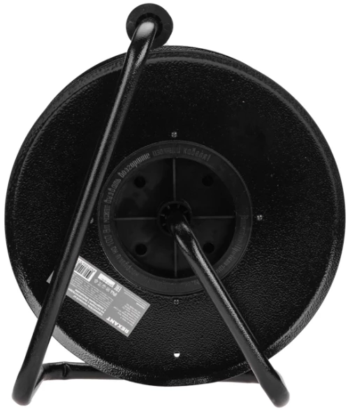 Удлинитель силовой Rexant КГ (13-5013) 3x1.5кв.мм 4розет. 50м КГ 16A метал.катушка черный