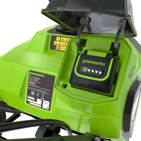 Снегоуборщик электр. Greenworks G40ST40