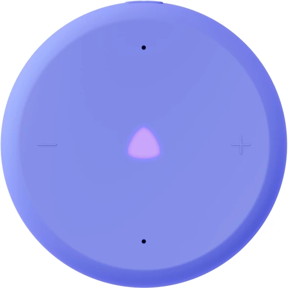 Умная колонка Yandex Станция Лайт 2 без часов Алиса фиолетовый 6W 1.0 BT/Wi-Fi 10м (YNDX-00028VIO)