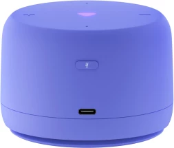 Умная колонка Yandex Станция Лайт 2 без часов Алиса фиолетовый 6W 1.0 BT/Wi-Fi 10м (YNDX-00028VIO)