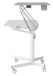 Стол для ноутбука Cactus VM-FDS101B столешница МДФ серый 70x52x105см (CS-FDS101WGY)