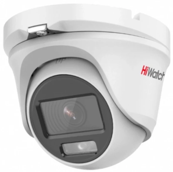 Камера видеонаблюдения аналоговая HiWatch DS-T503L(B)(2.8mm) 2.8-2.8мм HD-CVI HD-TVI цв. корп.:белый