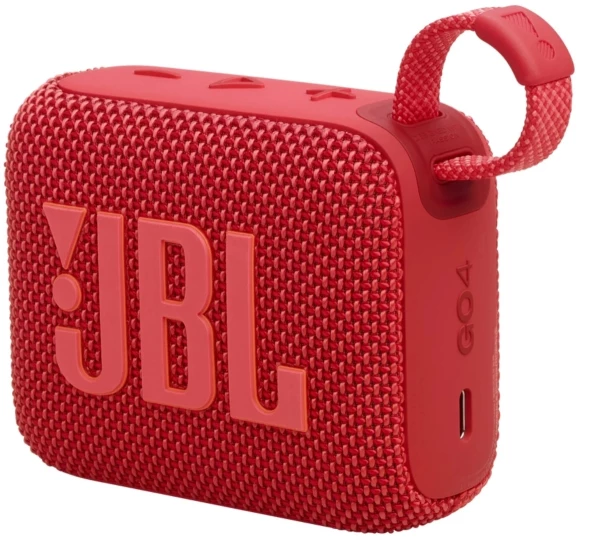 Колонка порт. JBL GO 4 красный 4.2W 1.0 BT 10м 850mAh (JBLGO4RED)