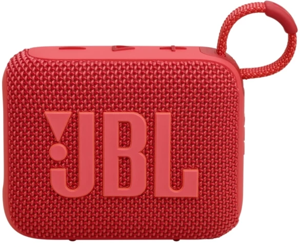 Колонка порт. JBL GO 4 красный 4.2W 1.0 BT 10м 850mAh (JBLGO4RED)