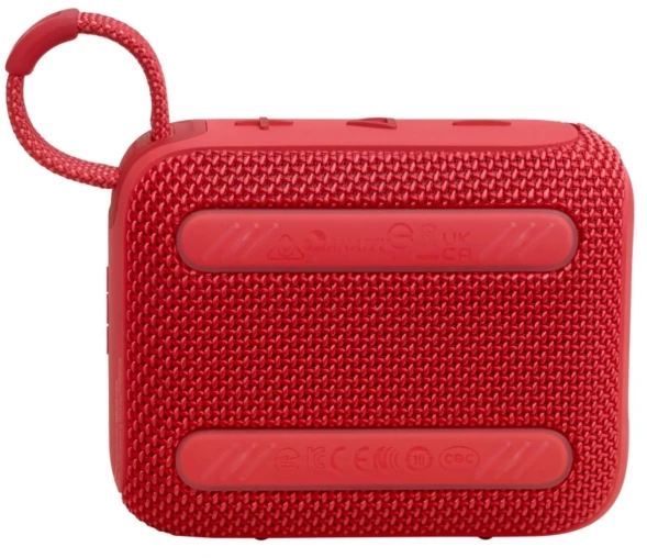 Колонка порт. JBL GO 4 красный 4.2W 1.0 BT 10м 850mAh (JBLGO4RED)