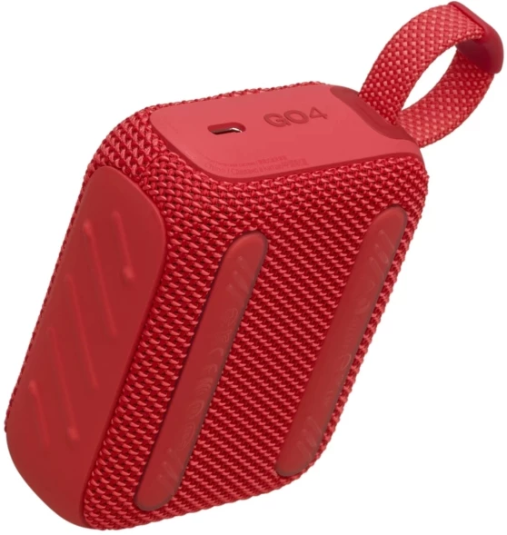 Колонка порт. JBL GO 4 красный 4.2W 1.0 BT 10м 850mAh (JBLGO4RED)