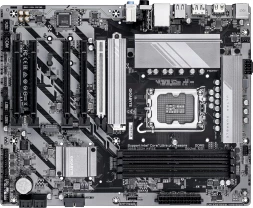 Материнская плата Gigabyte B860 DS3H WIFI6E Soc-1851 Intel B860 4xDDR5 ATX AC`97 8ch(7.1) 2.5Gg RAID+HDMI+DP