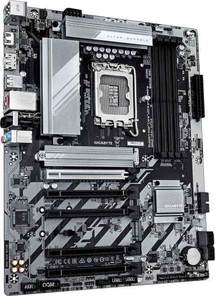 Материнская плата Gigabyte B860 DS3H WIFI6E Soc-1851 Intel B860 4xDDR5 ATX AC`97 8ch(7.1) 2.5Gg RAID+HDMI+DP