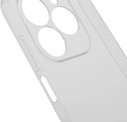 Чехол (клип-кейс) BoraSCO для Tecno Spark 20 Silicone Case прозрачный (72688)