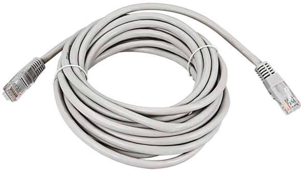 Патч-корд Rexant 18-1008 UTP RJ-45 вил.-вилка RJ-45 кат.5E 7м серый ПВХ