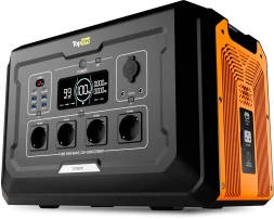 Электростанция портативная TopON TOP-X2500 640000mAh 16A QC3.0/PD2.0 6xUSB черный/оранжевый (103504)